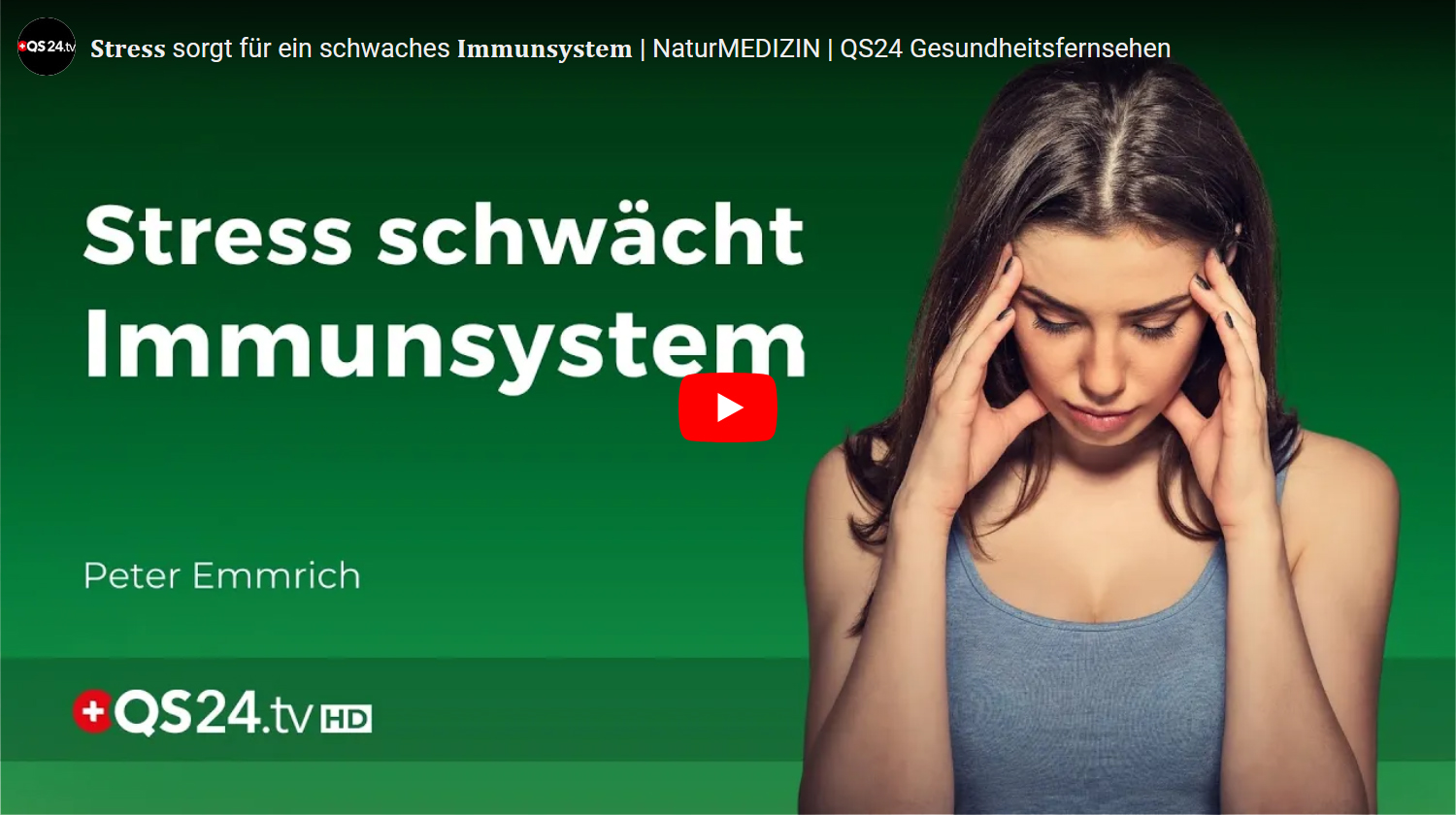 Stress sorgt für ein schwaches Immunsystem